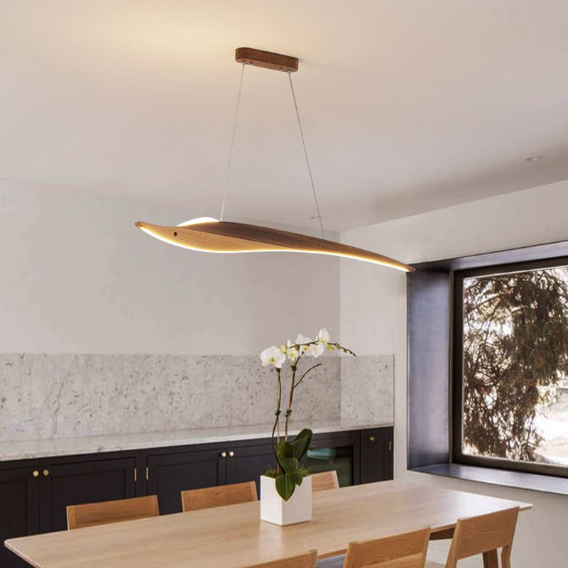 Wooden Hanging Island Lights Modern White Shade Island Lighting Ideas for Kitchen
