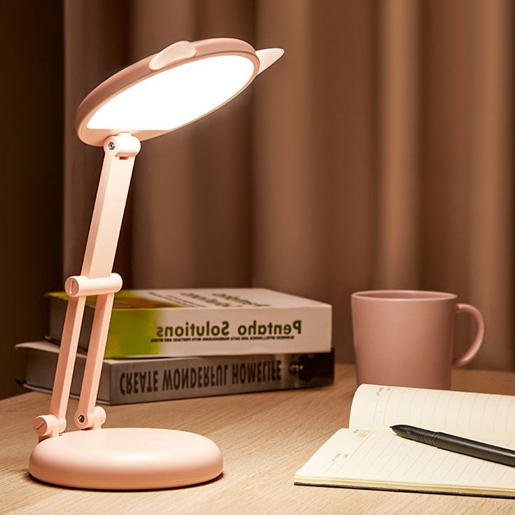 Modern Table Lamp With Usb Port Plastic Table Light