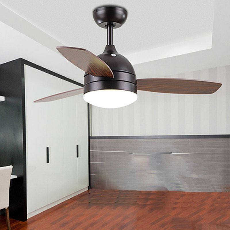 Kids Style 1 - Light Fan Light 3 Wood Blades Ceiling Fan Fixture