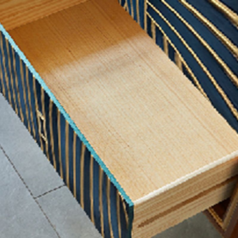 15.6-inch Width Glam Storage Chest Dresser Solid Wood Dresser