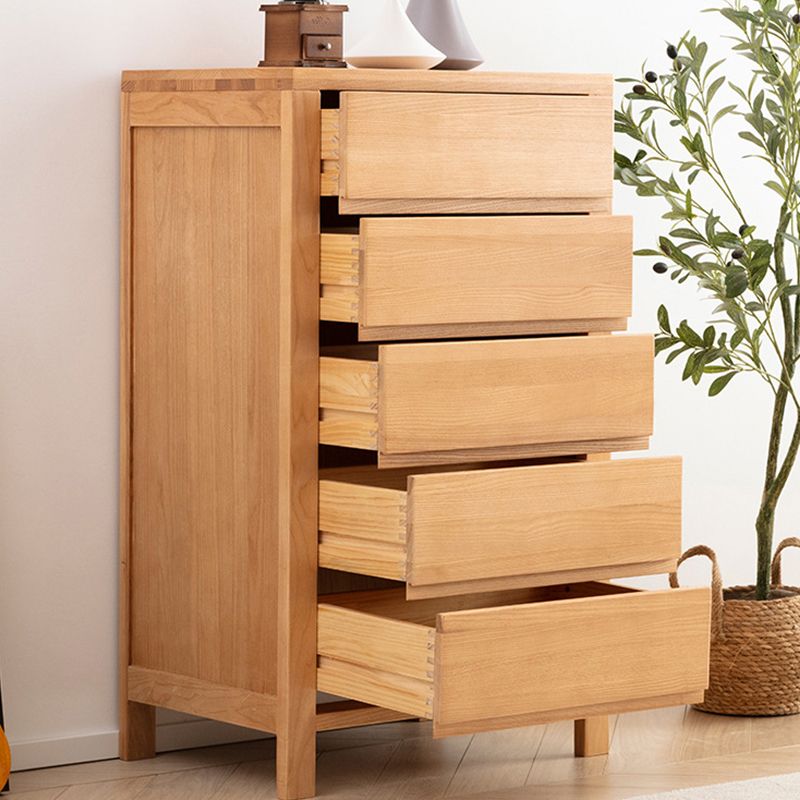 Traditional Style Storage Chest Dresser Solid Wood Dresser with Drawers