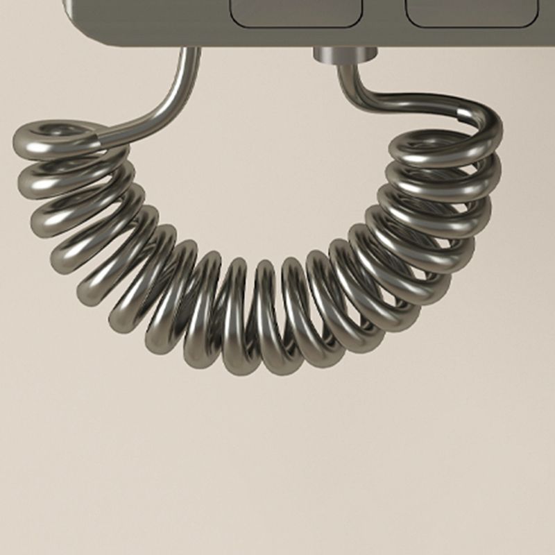 Brass Circular Shower Combo Wall Mounted Shower Set with 2 Shower Heads