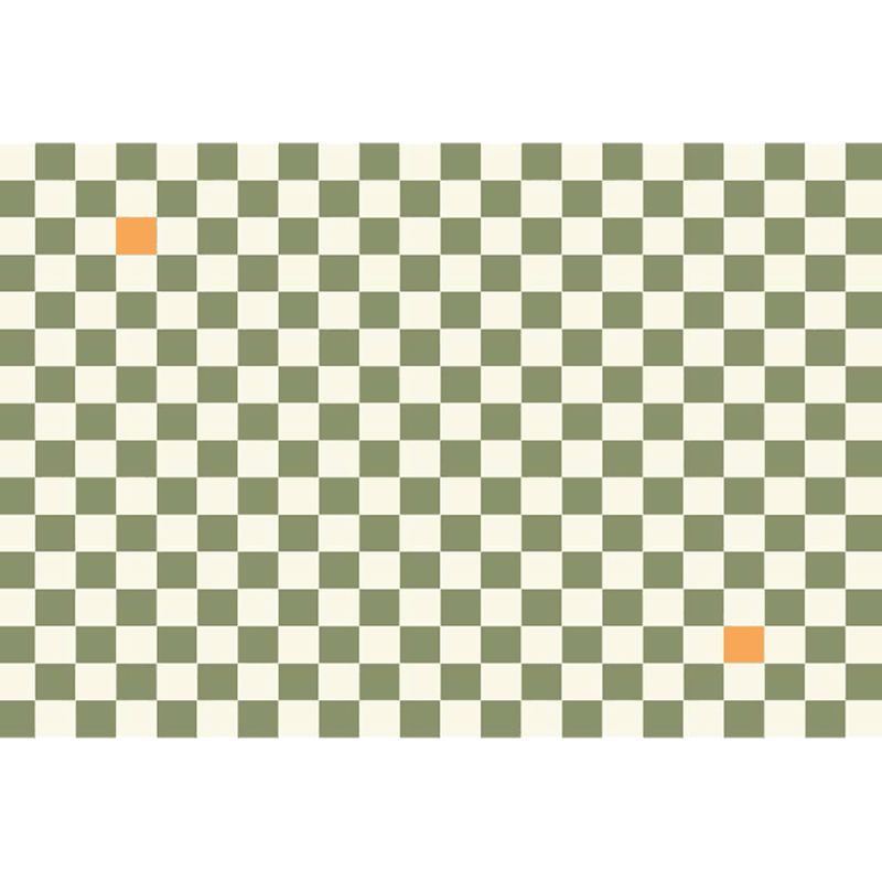 Solid Color Nordic Rug Polyester Buffalo Check Pattern Area Rug Easy Care Carpet for Living Room