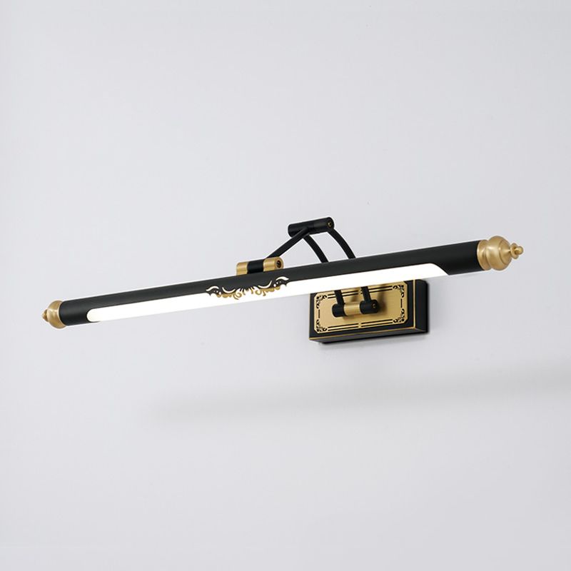 Lampada da parete creativa minimalista domestica con ombra acrilica per il bagno