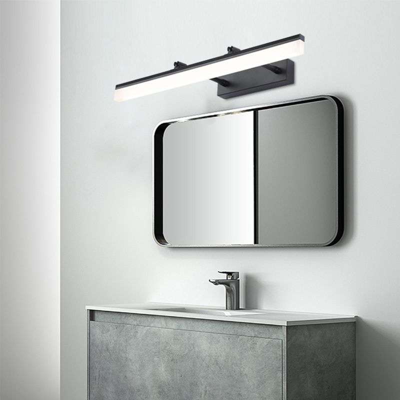 Braccio di swing in metallo Muro di luci moderna stile moderno 1 luce da parete specchio luce