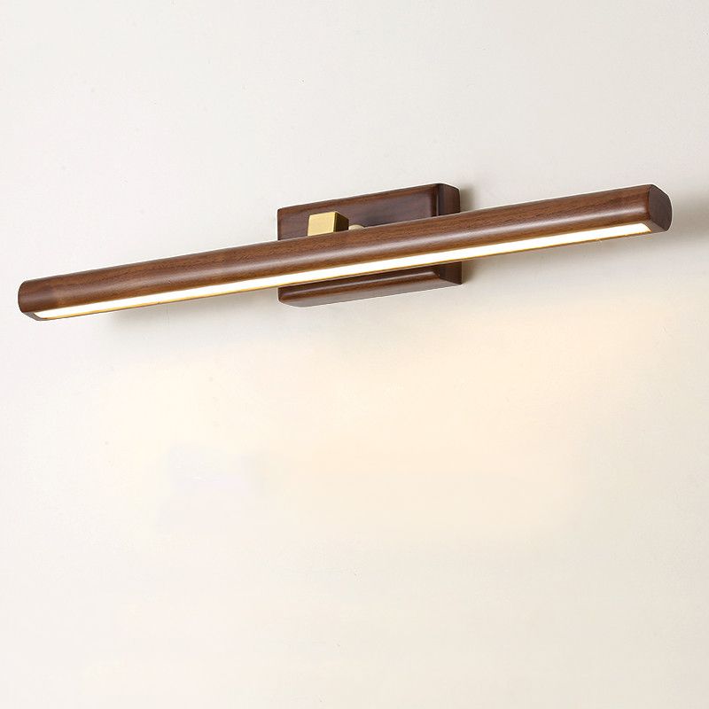 Modern LED Wall Sconce Wood Light Mirror Light Bathroom Lighting Dresser Light Mirror Lighting