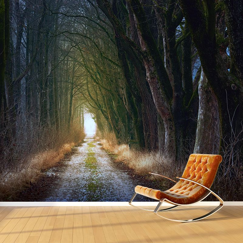 Space Extension Customized Mural Wallpaper Photography Mildew Resistant for Home