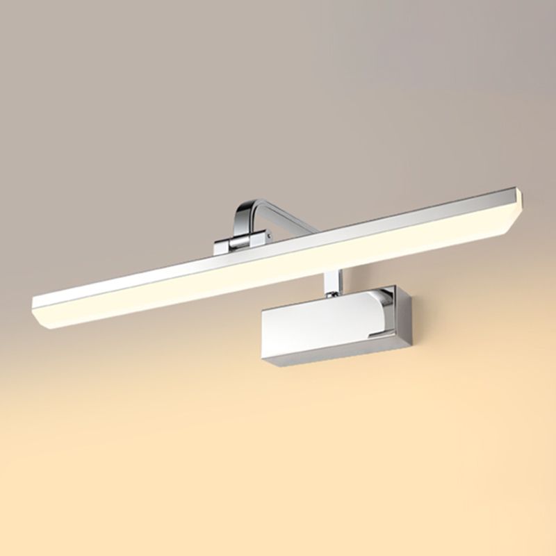 1 lichte lineaire wandwandcontract Moderne stijl metalen wandverlichting voor doucheruimte