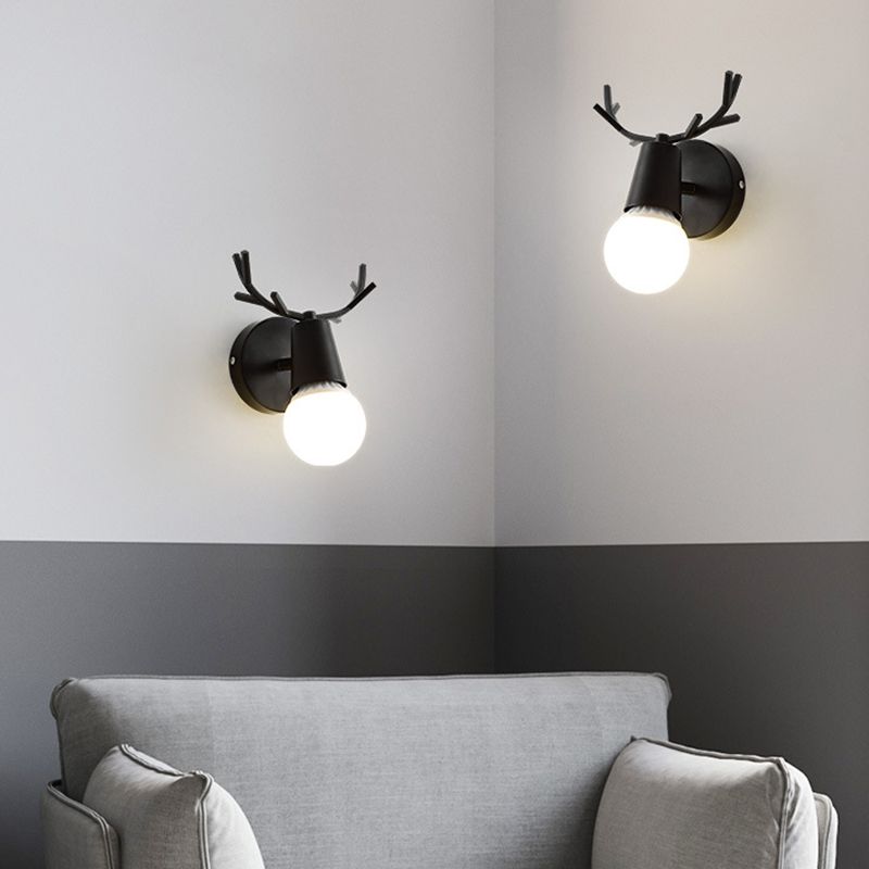 Multi-Light Geometric Wall Lamps Modern Style Metal Wall Mounted Lights