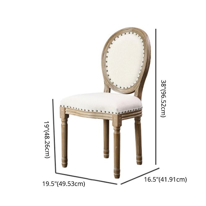 Cottage Style Solid Wood Dining Set with Traditional Height Table and 4 Legs Base