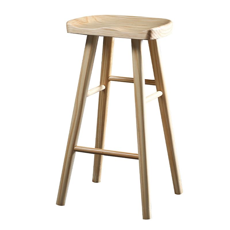 Full Natural Bar Table Set Contemporary 1/2/3 Pieces Rectangular Pub Table Set