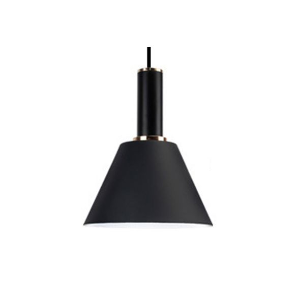 Luz de colgante de cilindro y cubo Una luz colgante de aluminio moderno ligero para la cama