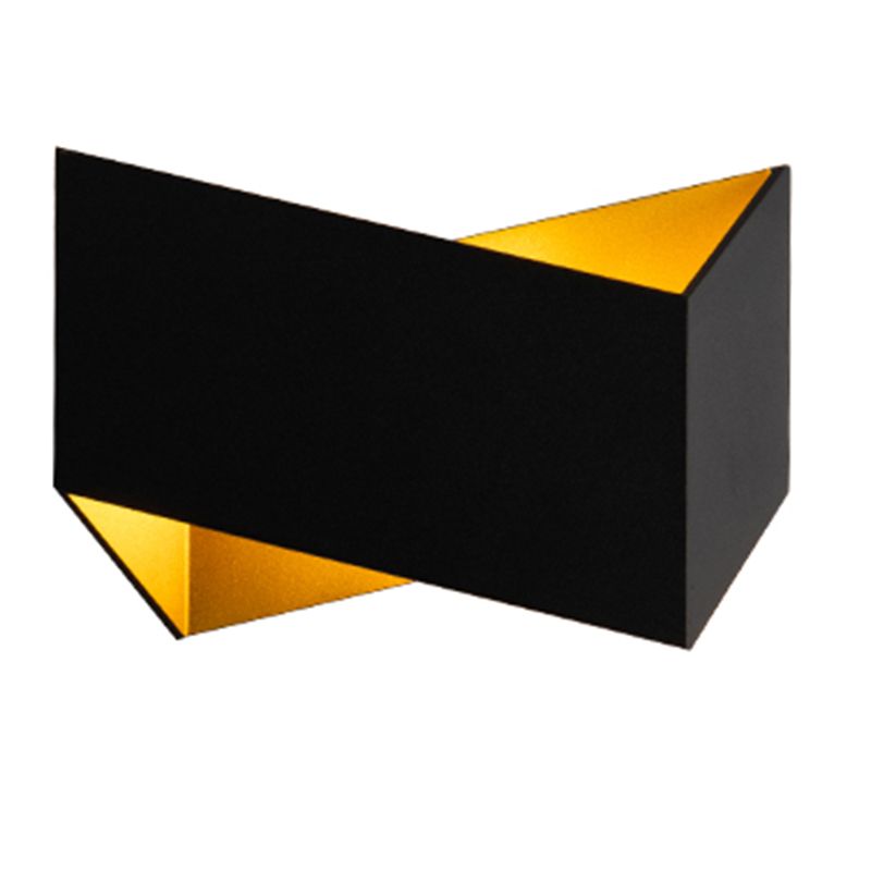 Moderne minimalistische stijl Origami Wall Light SCONCES Metaal 1 Lichtwandverlichting voor woonkamer