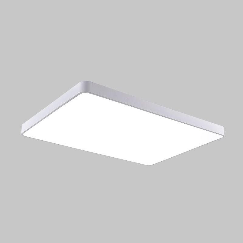 Lámpara de techo minimalista de montaje empotrado, luz de techo LED para sala de estar, habitación de niños
