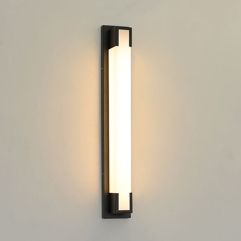 Lampada da montaggio a parete rettangolare per il balcone per balcone per balcone.