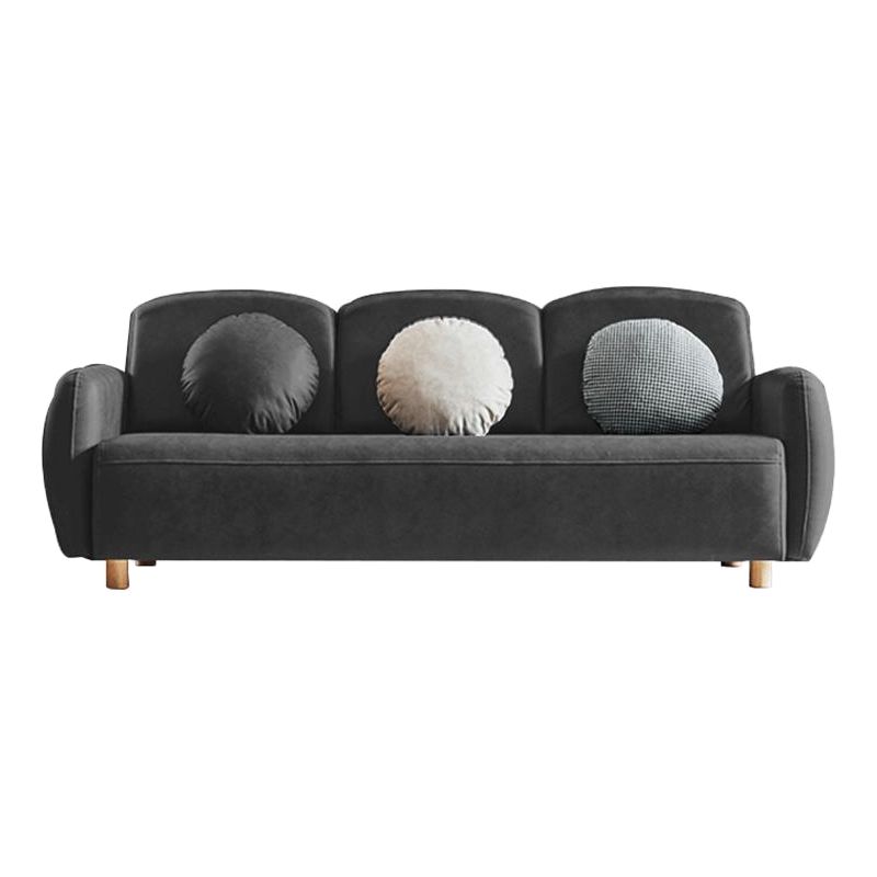 Modern Sofa with Square Arm and Tight Back for Apartment,84.65 "