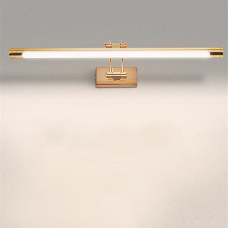 Simplicity Cylindrical Vanity Mirror Lights Aluminium Wall Light Fixtures for Bathroom