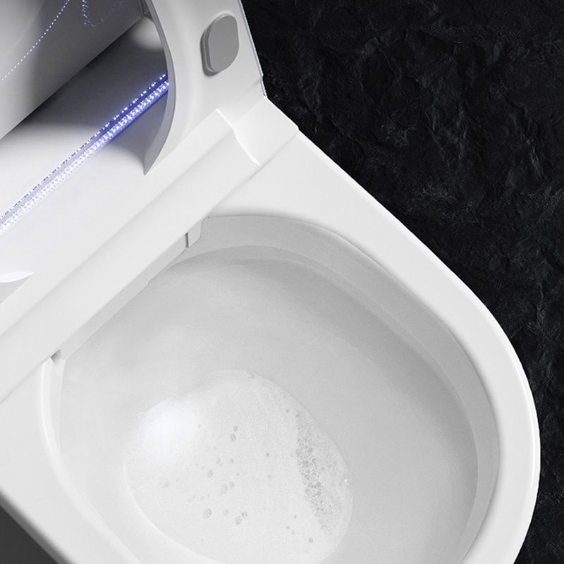 One Piece Toilet Modern Flush Toilet Floor Mounted Siphon Jet ABS Urine Toilet