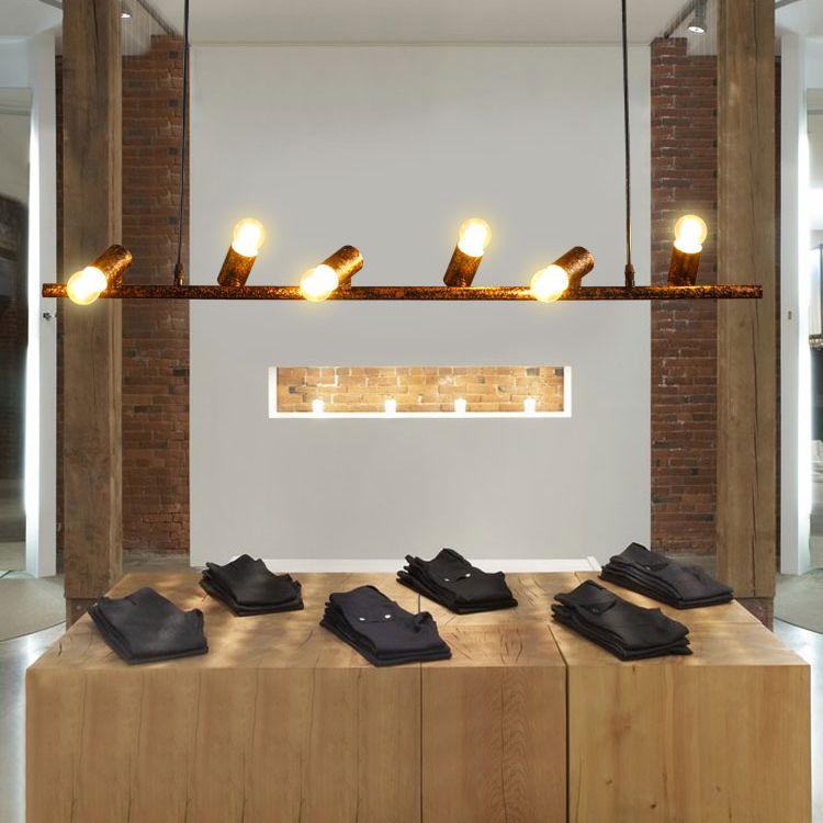 6/8 LIGHTS LIGENTE ISLAN PENDANT