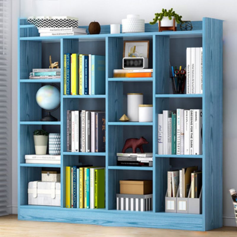 Engineered Wood Standard Bookcase Contemporary Open Back Bookcase
