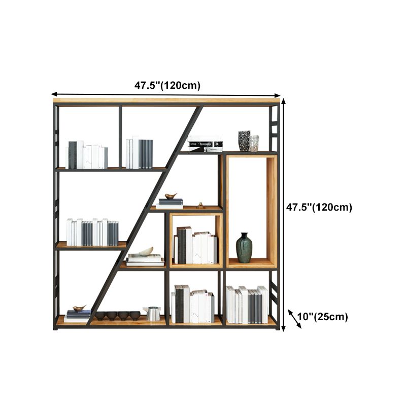 47.24"H Bookshelf Modern Style Bookcase for Study Room and Office