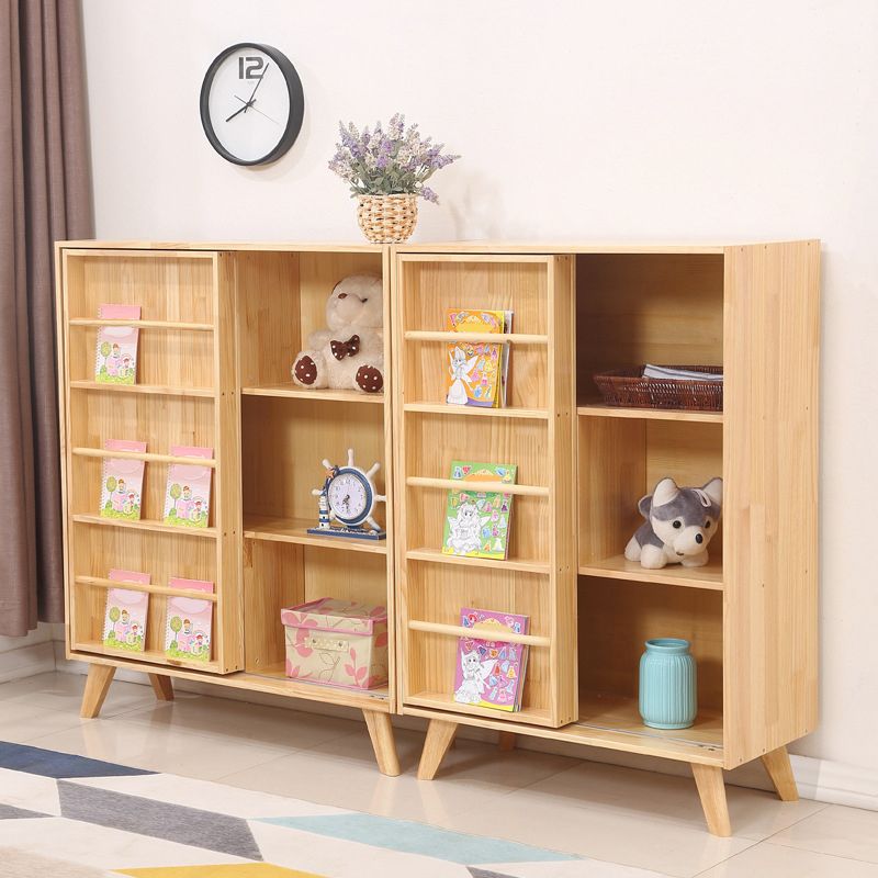 Wooden Standard Bookshelf Modern Bookshelf 47.3" H x 12.6" W