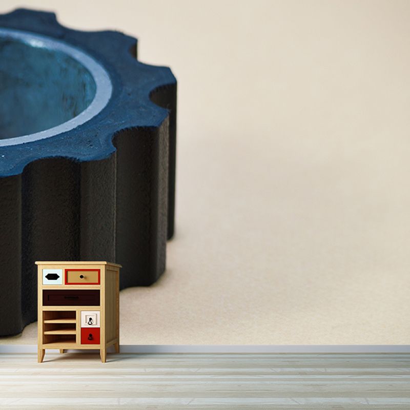 Coherer Industrial Style Wall Covering for Home Decor, Made to Measure