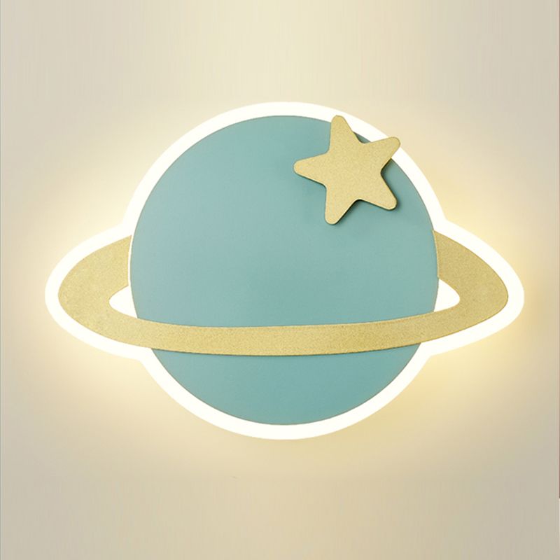 Lumo da parete moderno a parete creativa per la camera da letto per bambini
