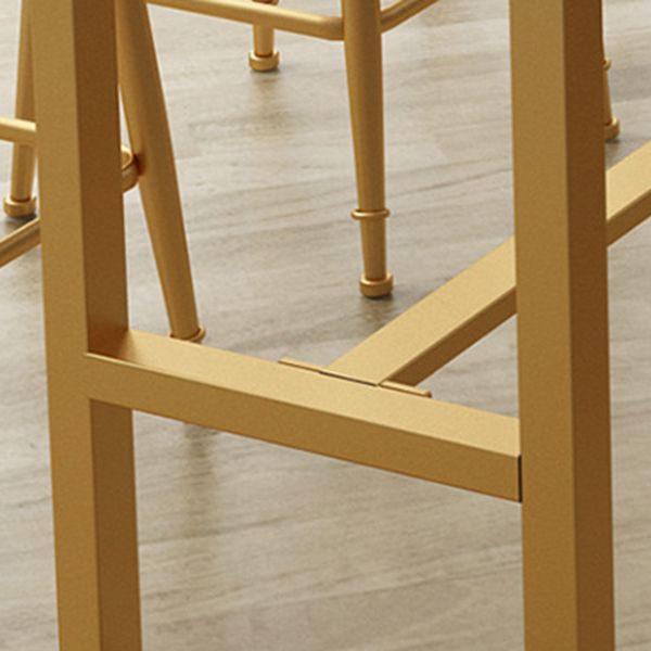 1/5/11 Pieces Bar Table Set Rectangular Bar Stool and Table Set