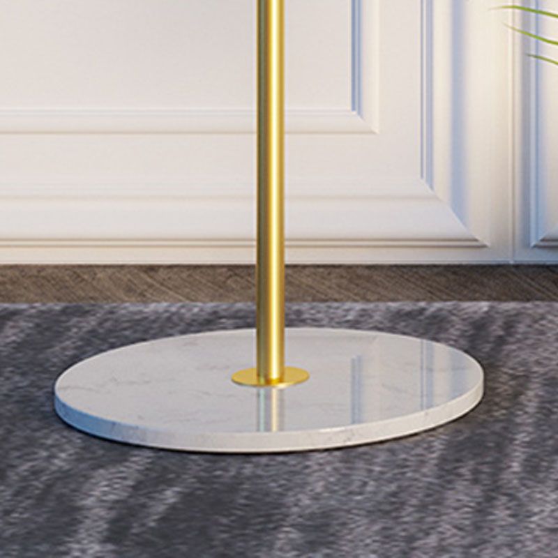 Industrial Minimalist Style Coat Rack Metallic Free Standing Coat Hanger