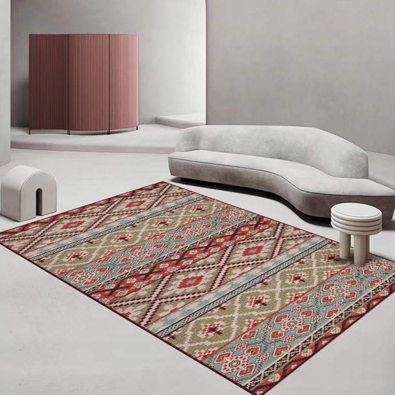 Drucken von Teppichpolyester traditioneller Teppichfleckfest -widerstandsfähiges Teppich für Wohnzimmer