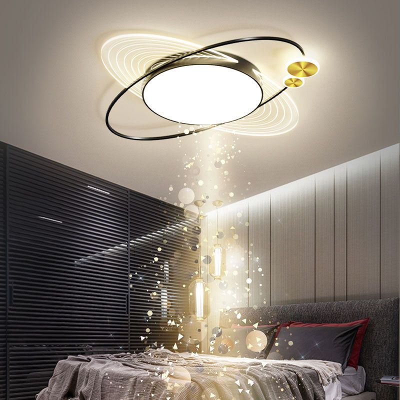 Ronde Flush Light Acryl Modern Flush Mount Plafond lichte armaturen voor slaapkamer