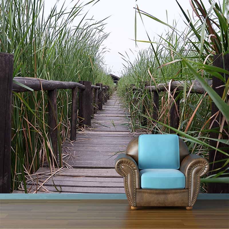 Space Extension Mildew Resistant Wall Mural Wallpaper Pattern for Decoration