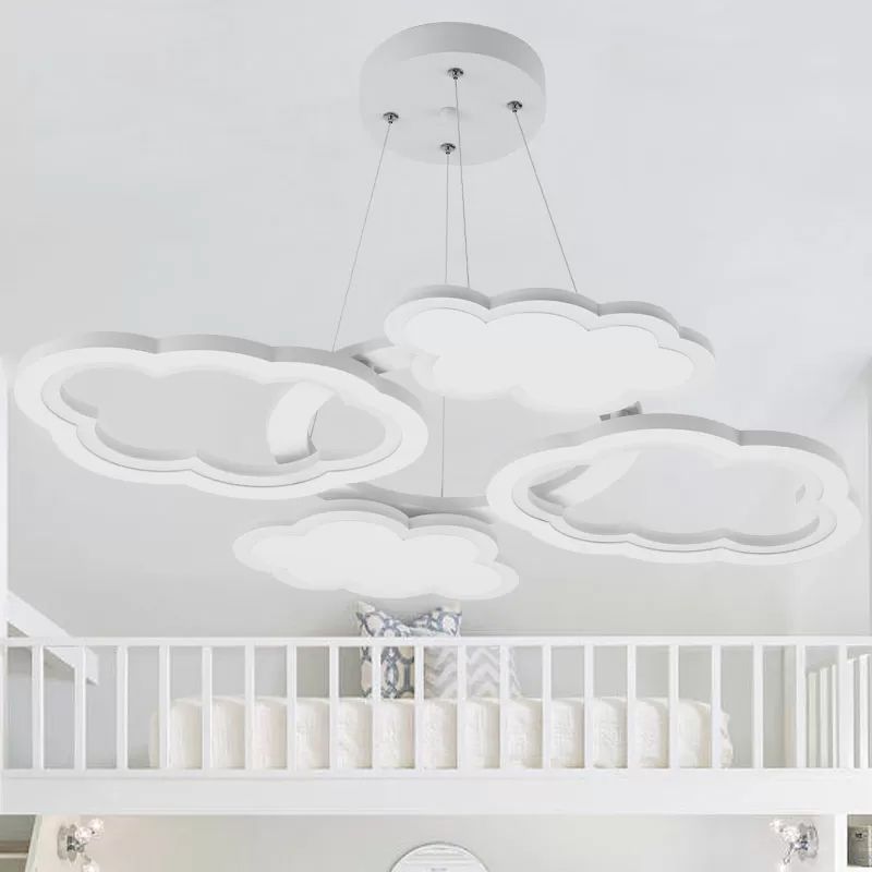 Lampada del lampada bianca a led acrilica Nordic LED Nordic LED LED NORDICO per camera da letto, luce calda/bianca