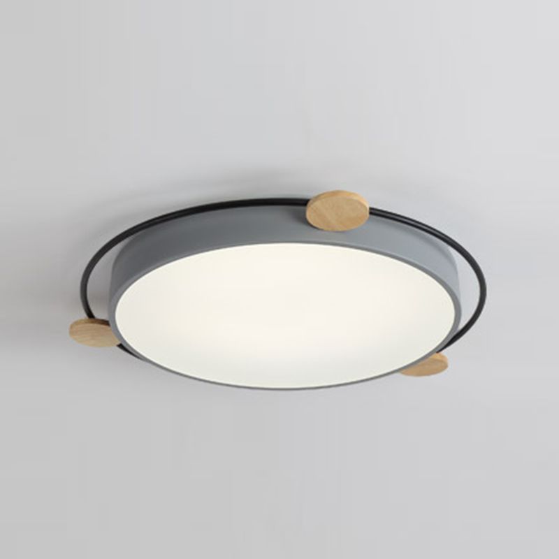 Grigio LED Flush Montato Soffitto Luci di illuminazione contemporaneo per Living Room