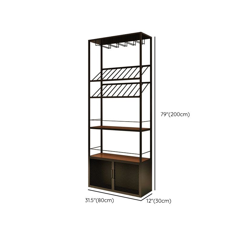 Freestanding Modern Wine Racks Metal with Shelf Wine Rack Kit