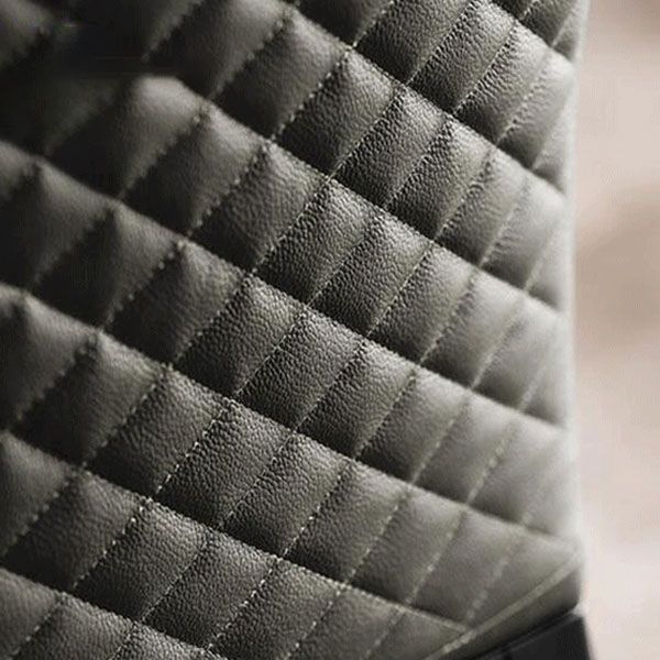 Modern Style Dining Chair Armless Chairs with Metal Legs for Kitchen