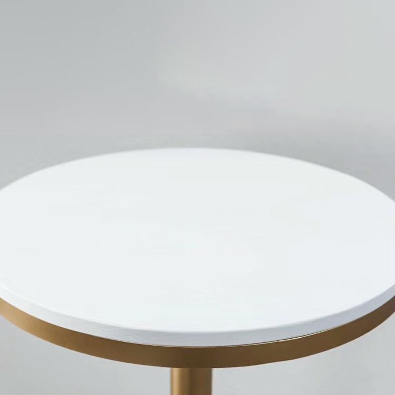 Glam Wood Bar Table Set 1/2/3/5 Pieces Round Counter Set for Home Use