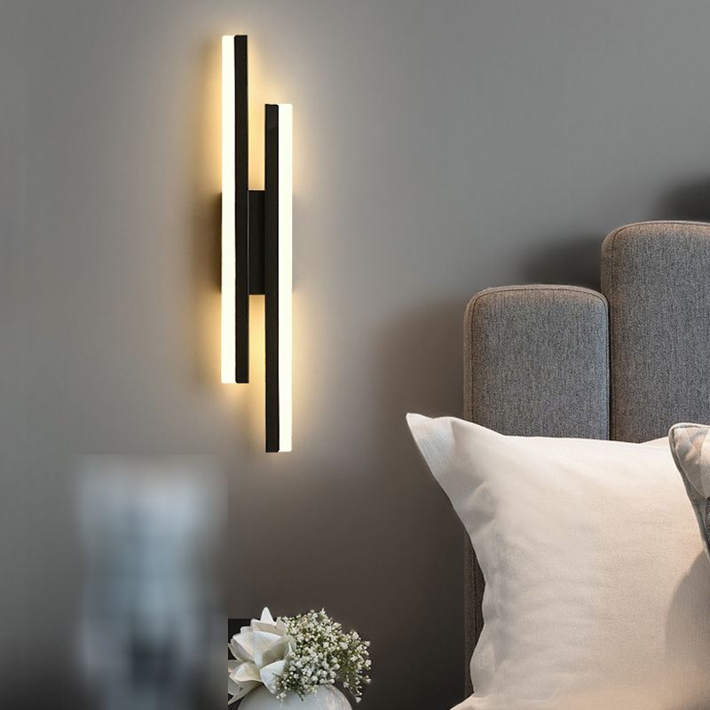 Modern Style Minimalist Wall Mount Light Metal LED Wall Light for Bedroom