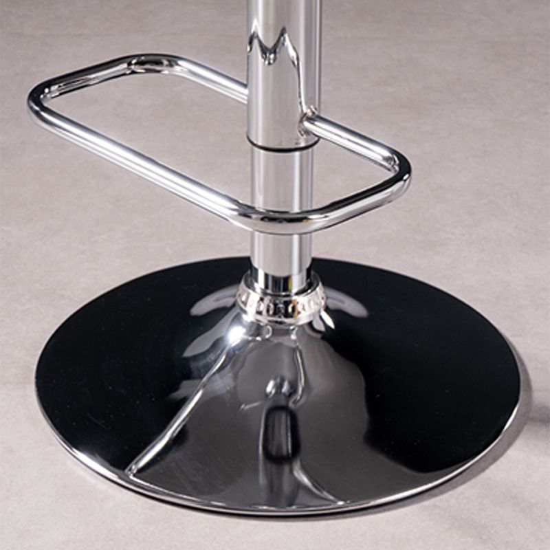 Modern Adjustable Dining Stool Plastic Footrest Counter Stool with Swivel
