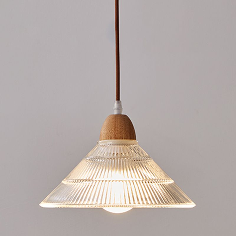 Estilo moderno Luz colgante Capacidad de iluminación de colgante de vidrio creativo para el comedor