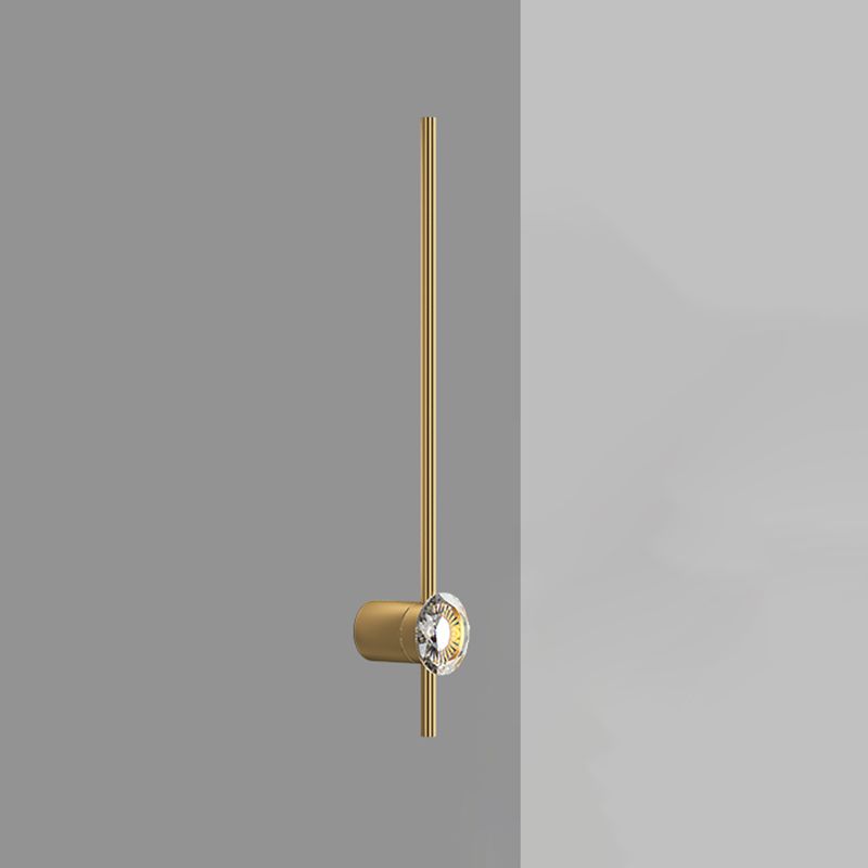 Lampada da parete contemporanea Light a 1 luci a 1 luce di sconde in rame per soggiorno