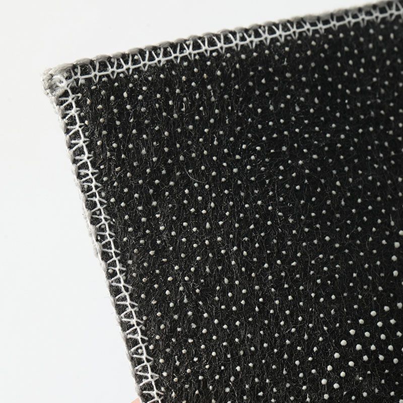 Blue Geometric Pattern Rug Modern Polyester Area Rug Non-Slip Backing Carpet for Living Room