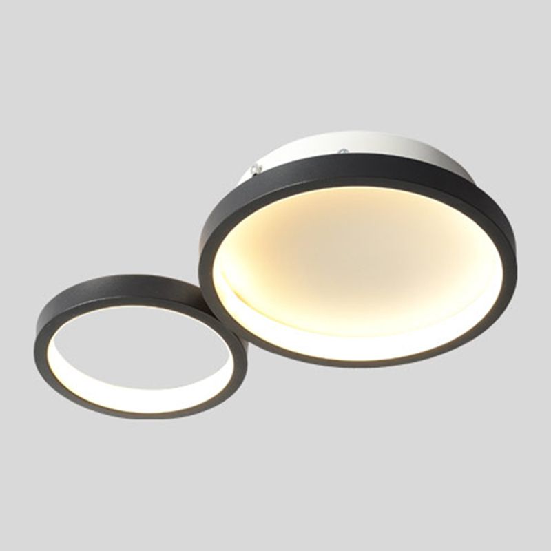Modern Flush Mount Ceiling Light Aluminum LED Ceiling Light for Living Room