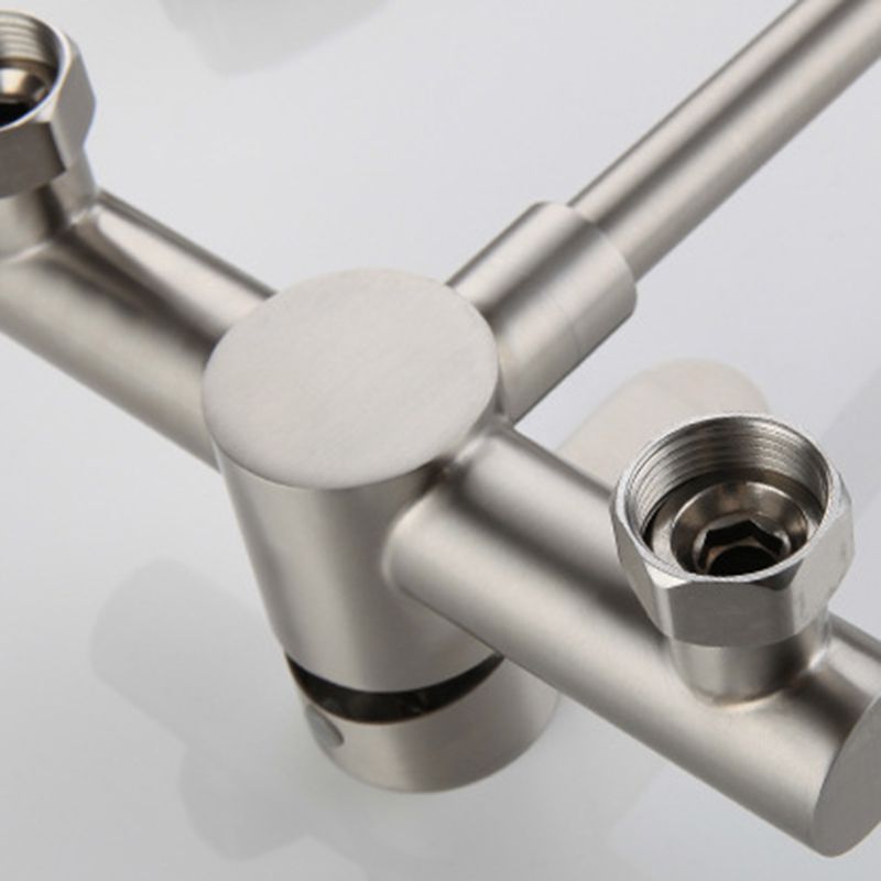 Contemporary 2-Function Kitchen Faucet 1-Handle Faucet with Stainless Steel