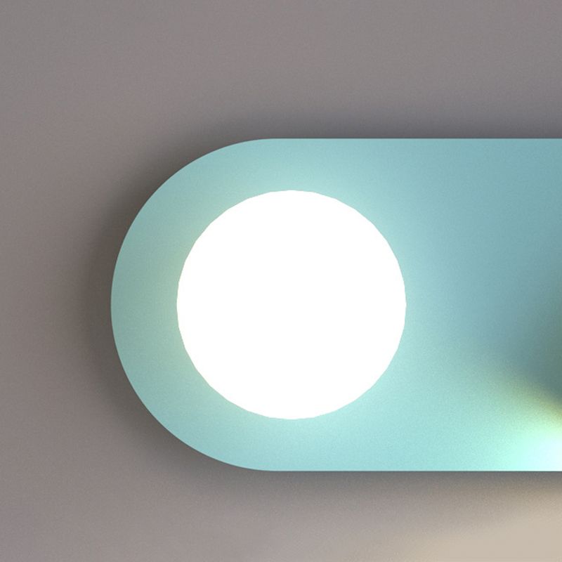 Geometric Wall Sconce Modern Metal 2 Lights Wall Mounted Lights