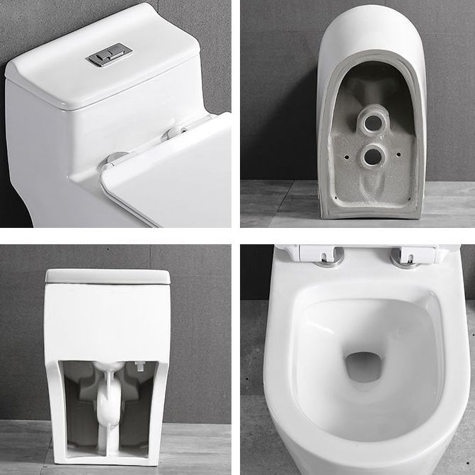 Traditional All-In-One Toilet Bowl Floor Mount Urine Toilet for Washroom