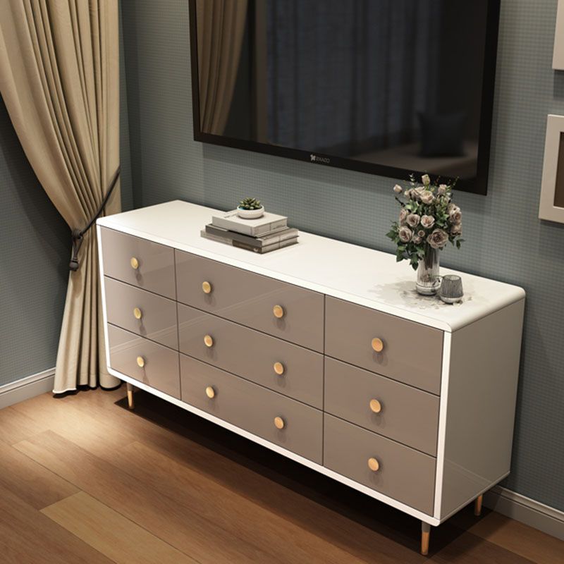 Modern Dresser Artificial Wood Storage Chest , 31.5-inch Height