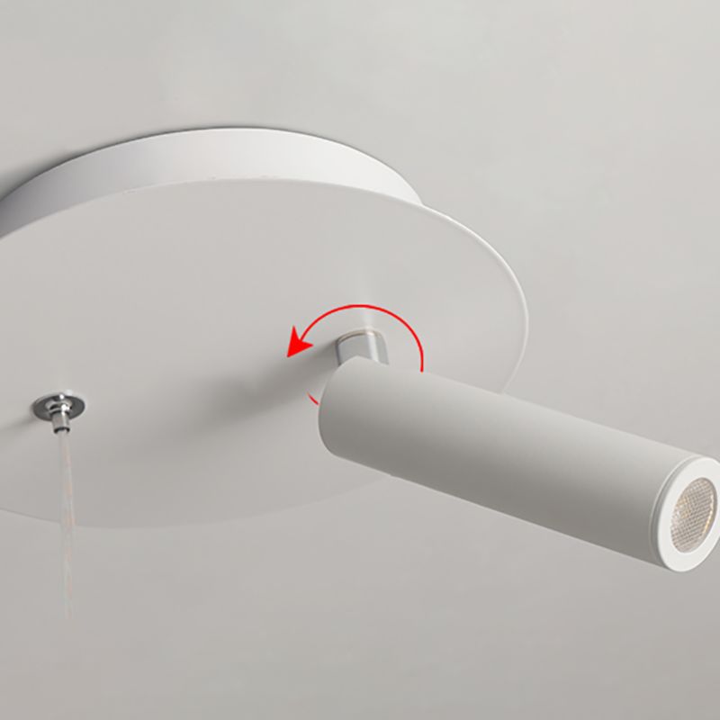 Éclairage nordique de petit pendentif blanc