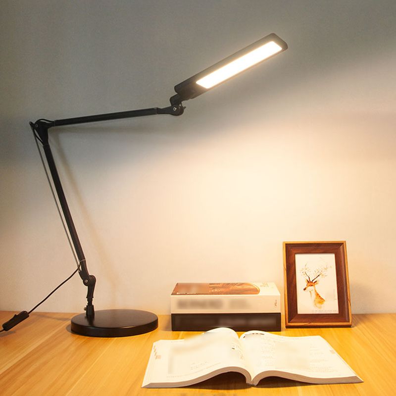 Modern Creative Indoor LED Desk Lamp Metal Single Light Table Lamp